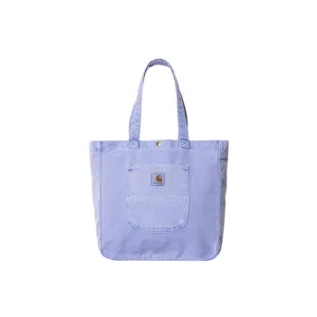 Carhartt Polyester Tote Bag Shopping Bag Handbag Regular Unisex Light Blue