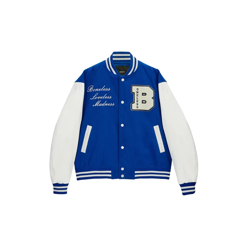 BONELESS Skeleton Pattern Unisex Baseball Jersey-4