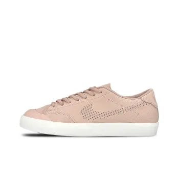 Nike All Court 2 Premium Anti-Slip And Wear-Resistant Lightweight Low-Top Skateboard Shoes Women's Pink White