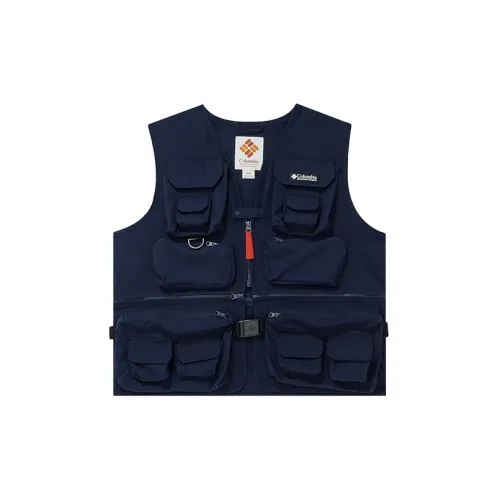 Columbia Vests Men Dark Blue