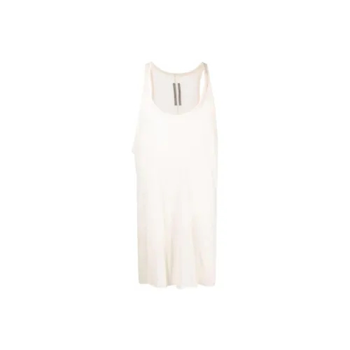 RICK OWENS Tank Tops Men White