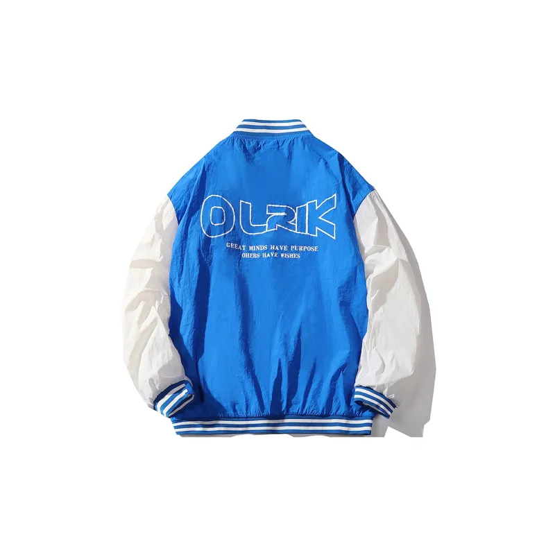 OLRIK SS22 Thin Baseball Jacket Summer Unisex-1
