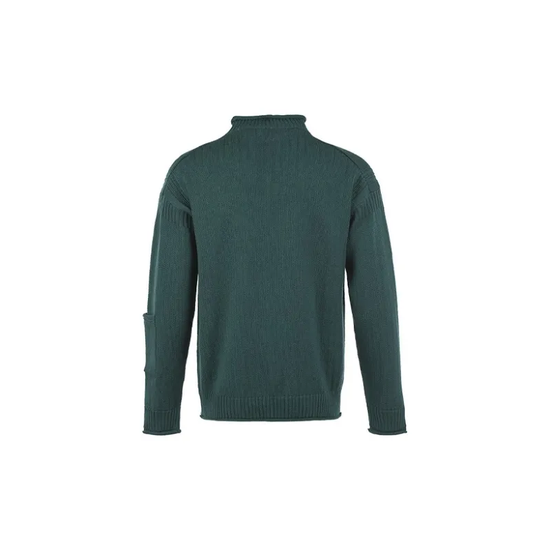 KENZO Loose Fit Knitwear Men's Dark Green-1