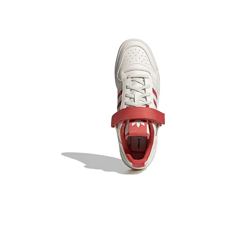 Adidas Forum Low White Crew Red-4