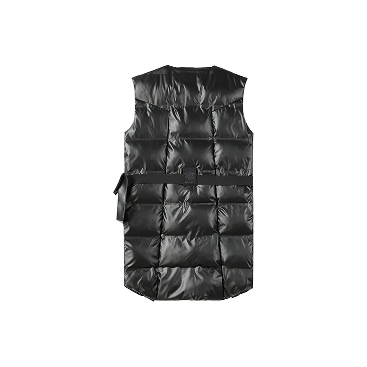 NORVINCY Mid Length Cycling Loose Fit Without Hood Puffer Jacket Winter Unisex-2
