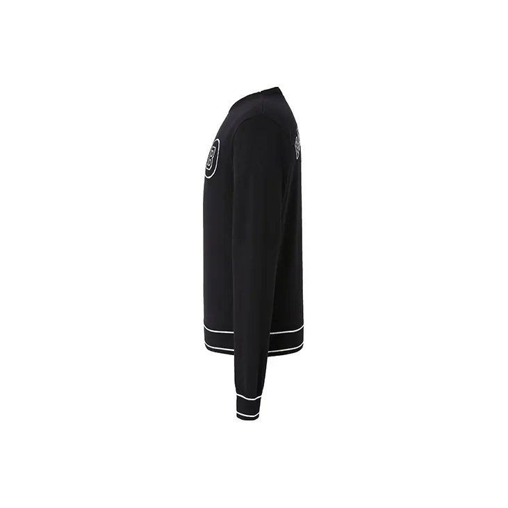 BALMAIN SS21 Loose Fit Knitwear Men's Black-2