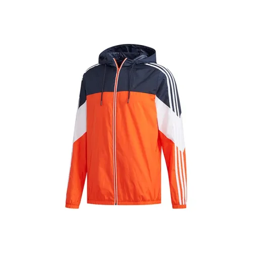 Adidas Neo Jackets Men Bright Orange