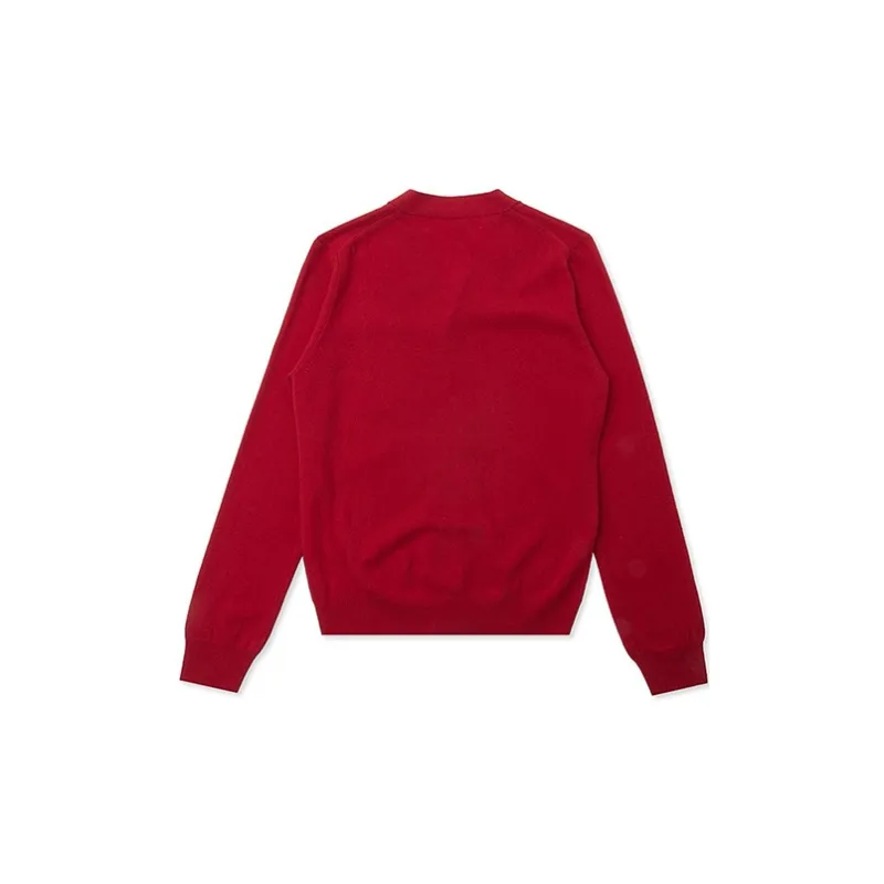 CDG Play Sweaters Men Red-1
