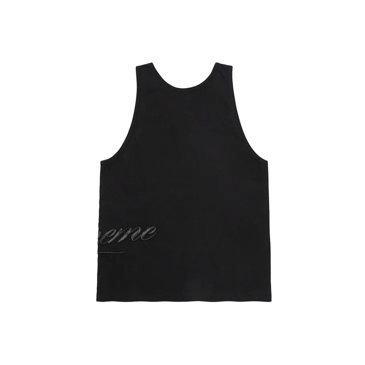 Supreme Mesh Script Tank Top-3