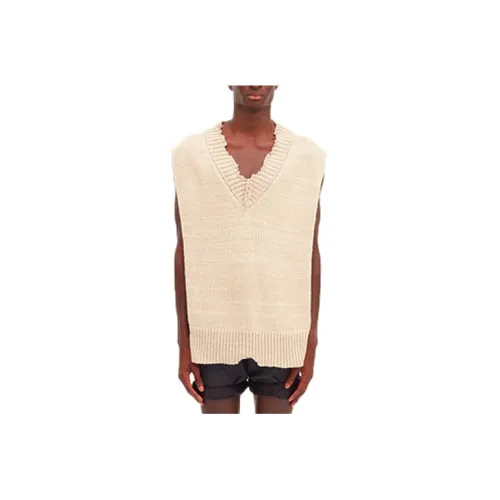 Maison Margiela Vests Men Linen