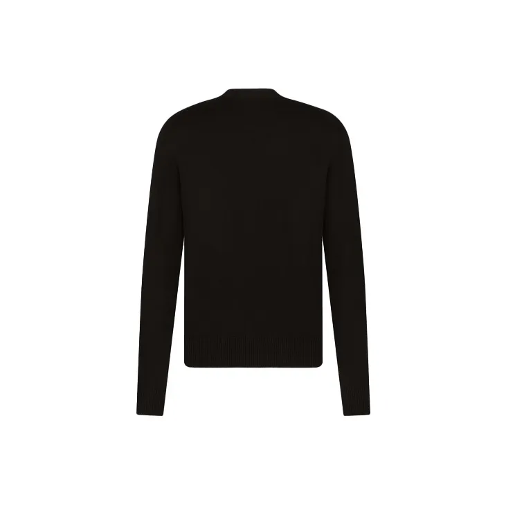 DIOR Cashmere Sweater Men's Black-1