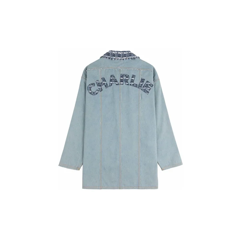 Charlie Luciano Business Suits Coats Unisex Blue-1