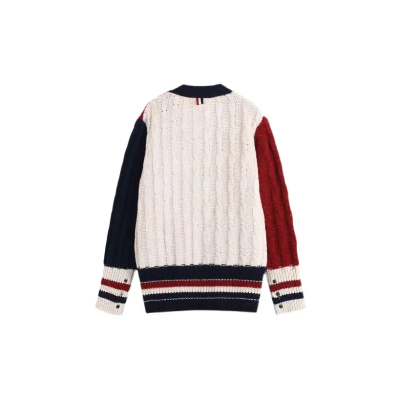THOM BROWNE Sweaters Men Red-1