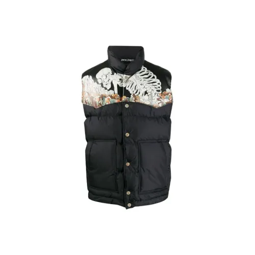 PALM ANGELS Vests Men Black