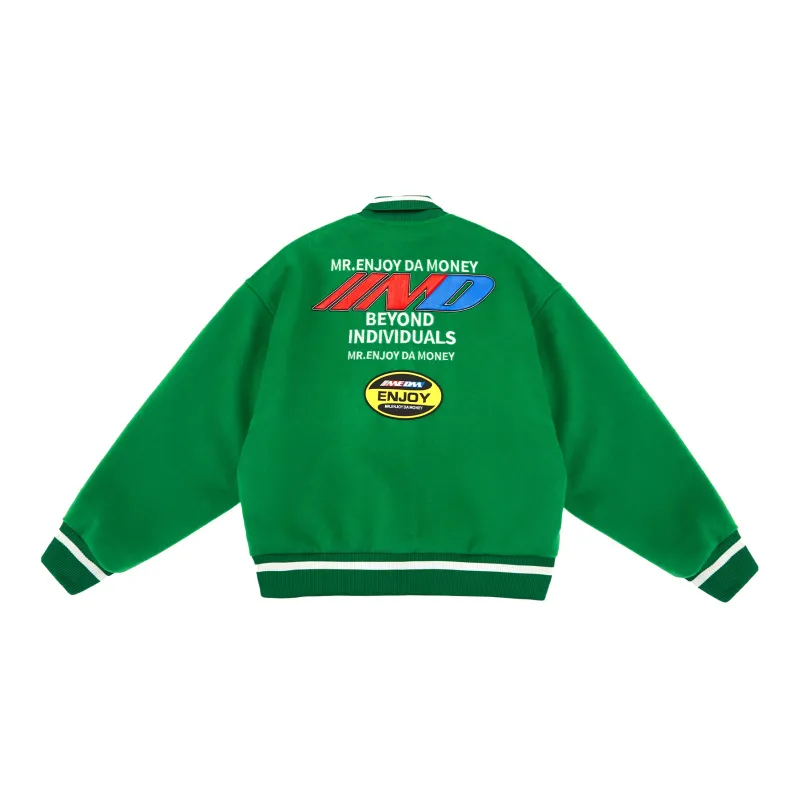 MEDM FW21 Baseball Jacket Unisex-4