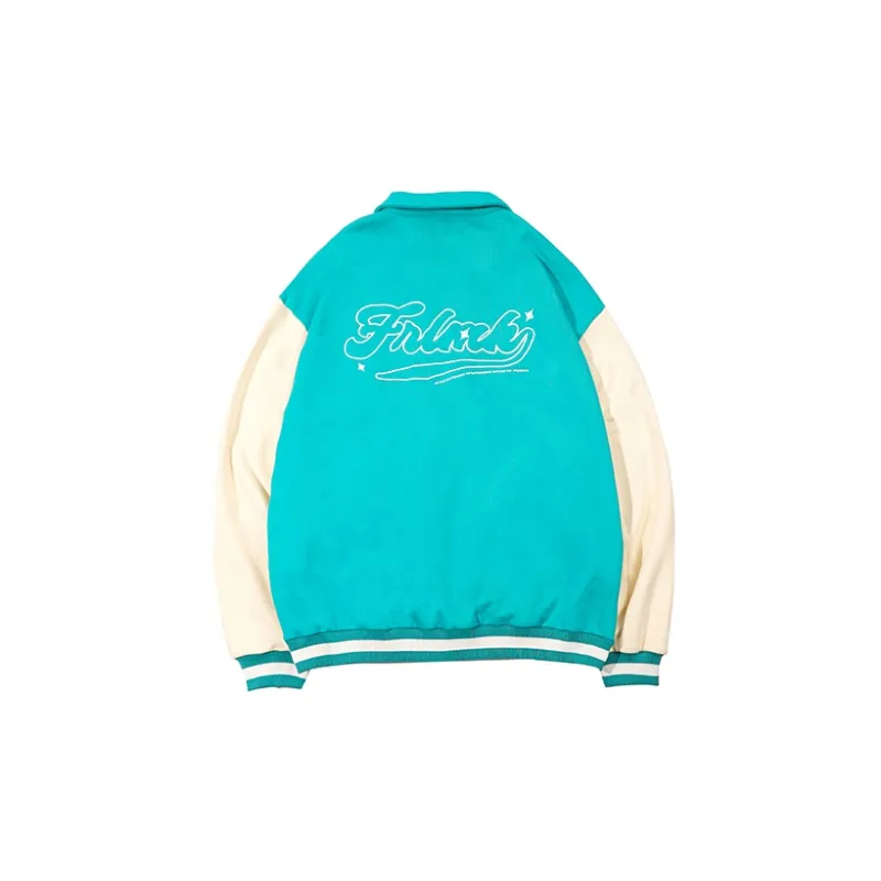 FRLMK Baseball Jacket Unisex Blue-1