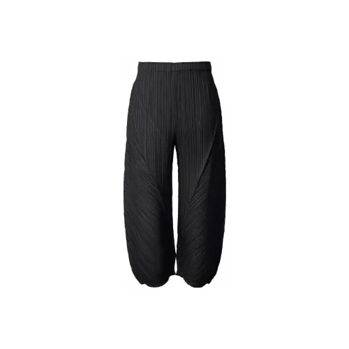 PLEATS PLEASE ISSEY MIYAKE Casual Pants Women's Black