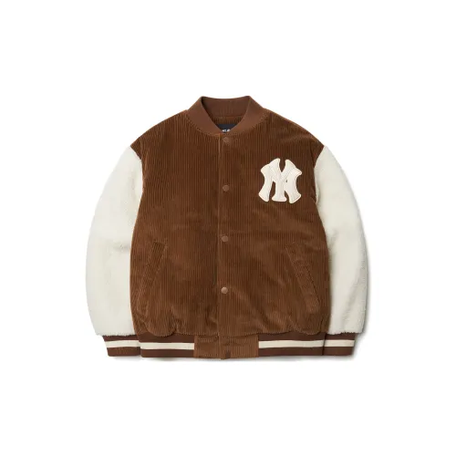 MLB New York Yankees Velvet Jackets Unisex Brown