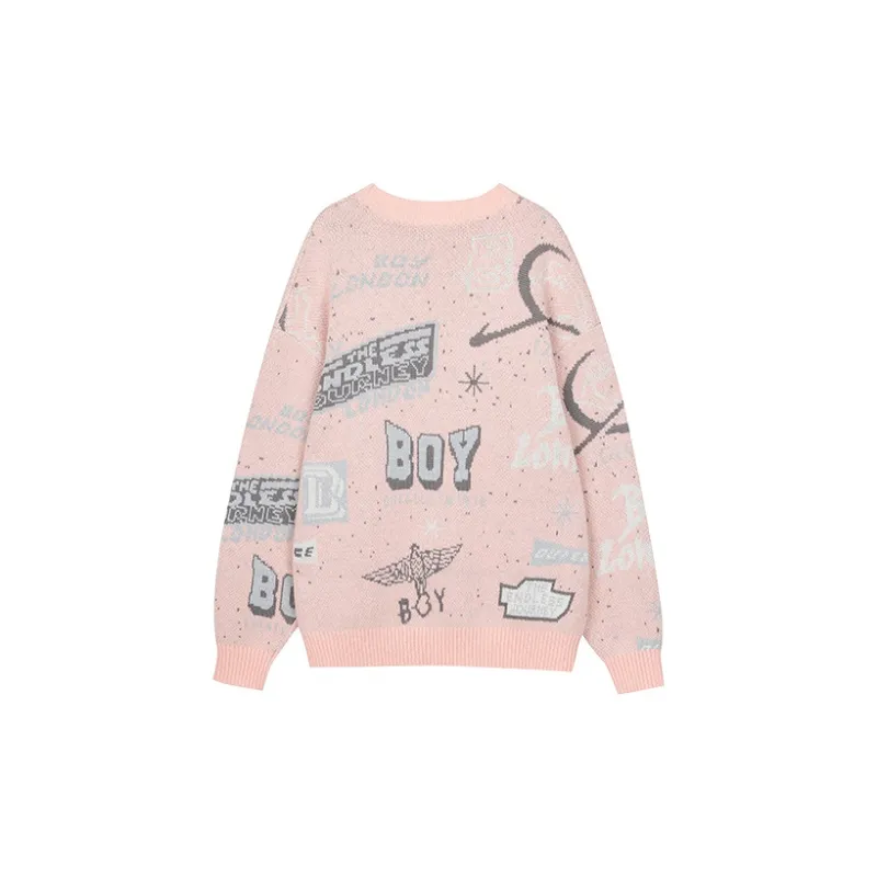 Boy London Sweaters Unisex Pink-1