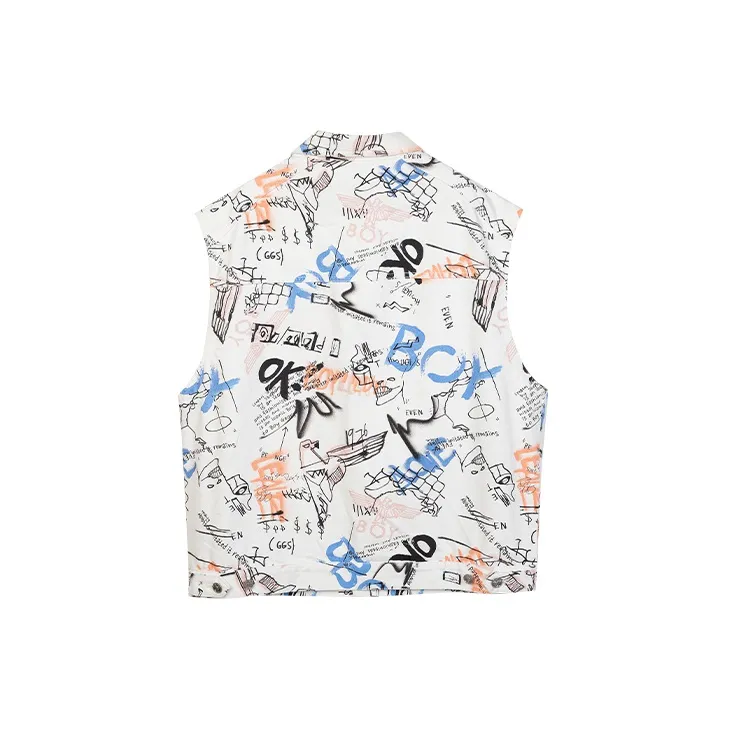 Boy London Vests Unisex White-1