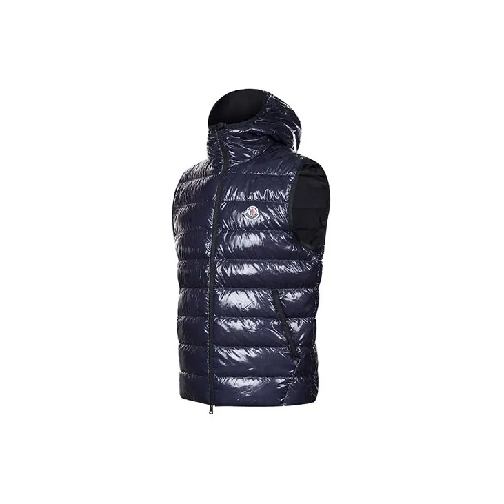 Moncler Vests Men Blue-4