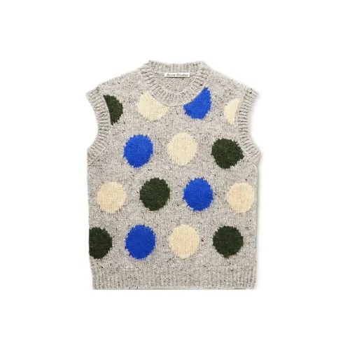 Acne Studios Vests Men Gray