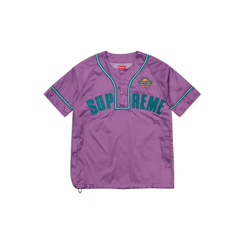 Supreme Snap Off Long Sleeve Baseball Top-5