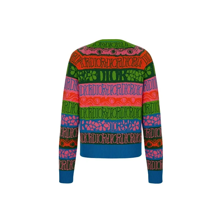 DIOR Loose Fit Knitwear Men's Multicolor-1