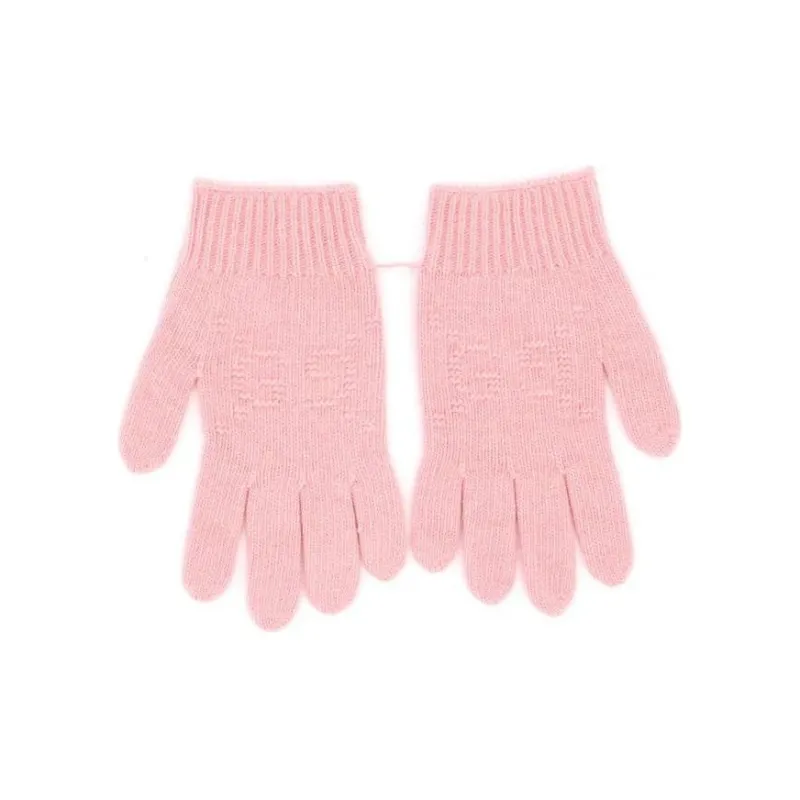 GUCCI Knit Gloves Unisex Pink-0