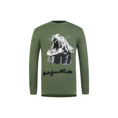 BOINIGAN VANITA Sweaters Men Army Green