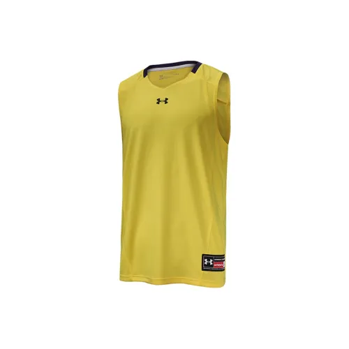 Under Armour Tank Tops Men Yellow