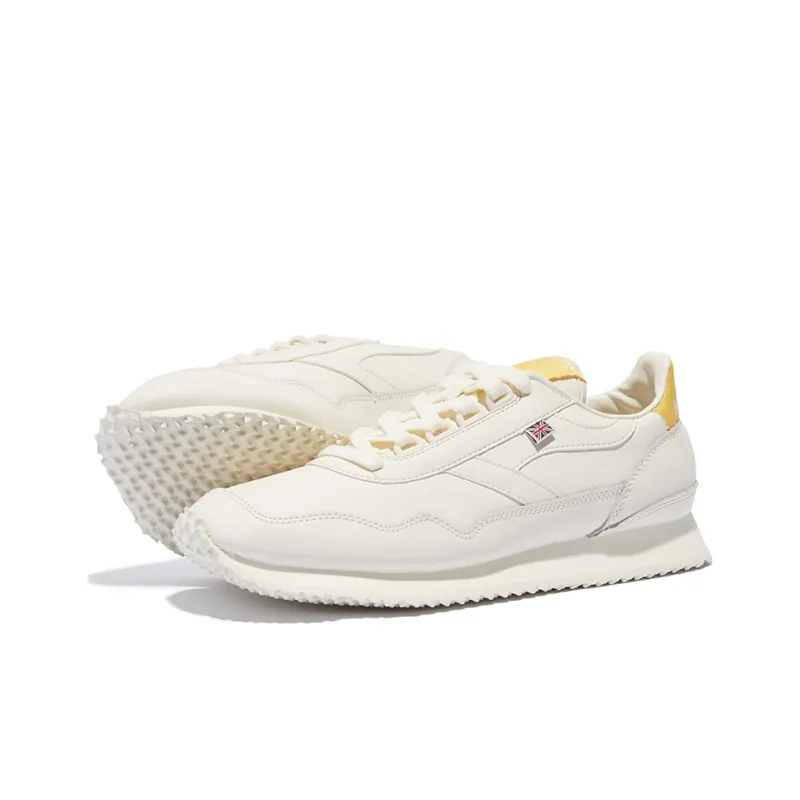 Norman Walsh Wear resistant And Lightweight Low Top Training Running Shoes Unisex Beige Yellow-2