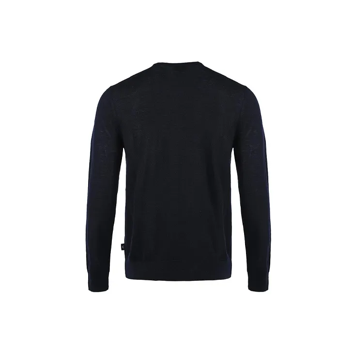 EMPORIO ARMANI Long Sleeved Crewneck Jumper-1
