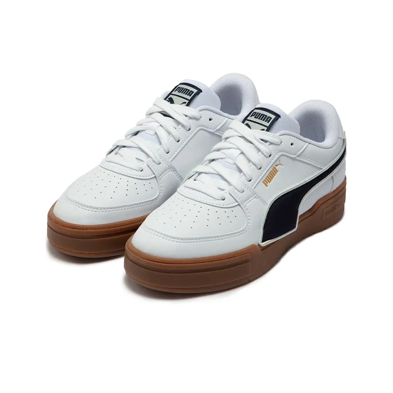 PUMA Ca Pro Low Tops Casual Skateboarding Shoes Unisex White Black-2