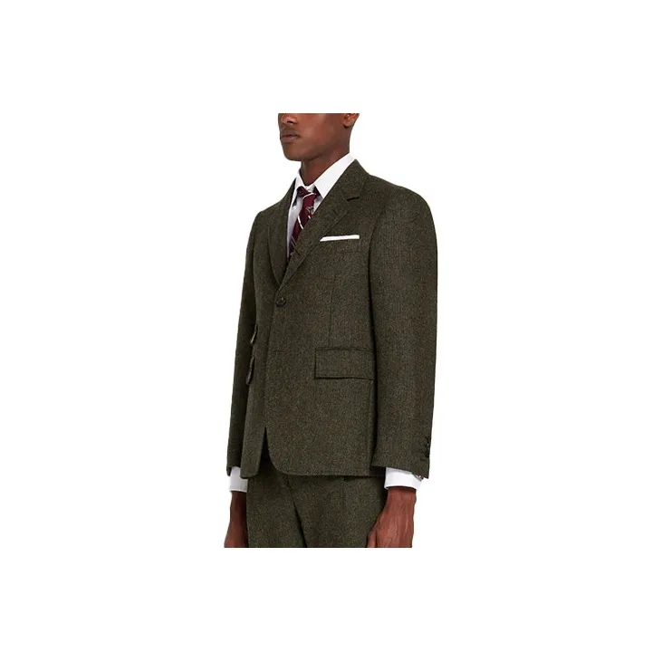 THOM BROWNE Pocket Patch Single Breasted Blazer-2