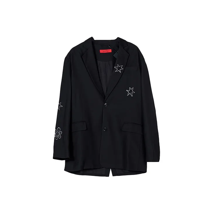 Acupuncture Business Suits Unisex Black-1
