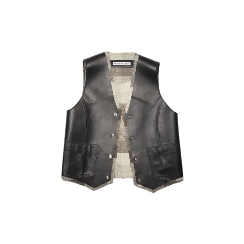 Acne Studios Vests Men Black