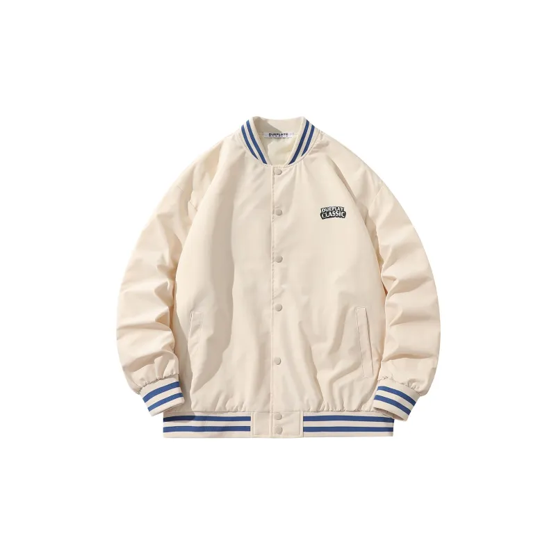 DUEPLAY Baseball Jacket Spring Fall Unisex-1