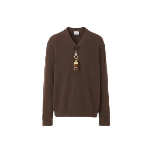 Burberry Sweaters Men Brown