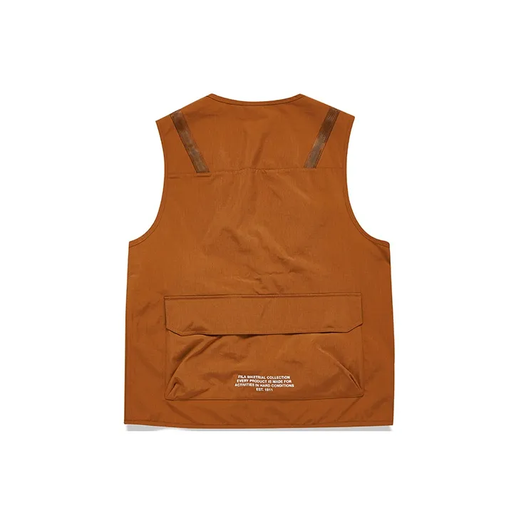 FILA FUSION Vests Men Glaze Umber-1