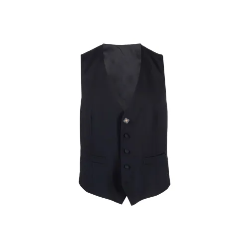 LARDINI Vests Men Navy Blue