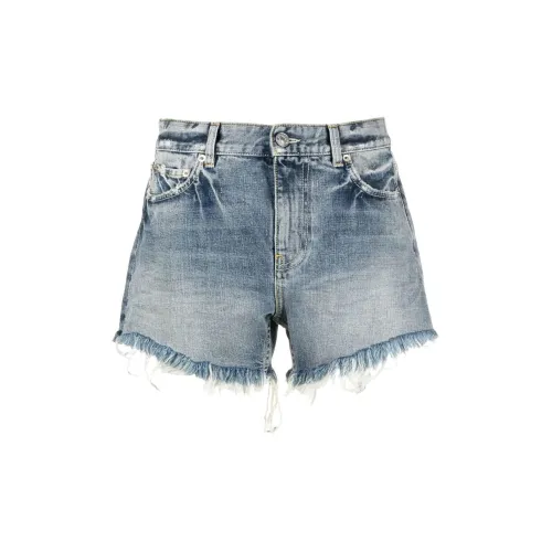 Balenciaga Denim Shorts Women's Blue