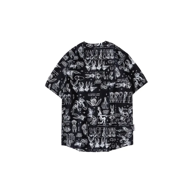 STARTER Baseball Jerseys Unisex Black-1
