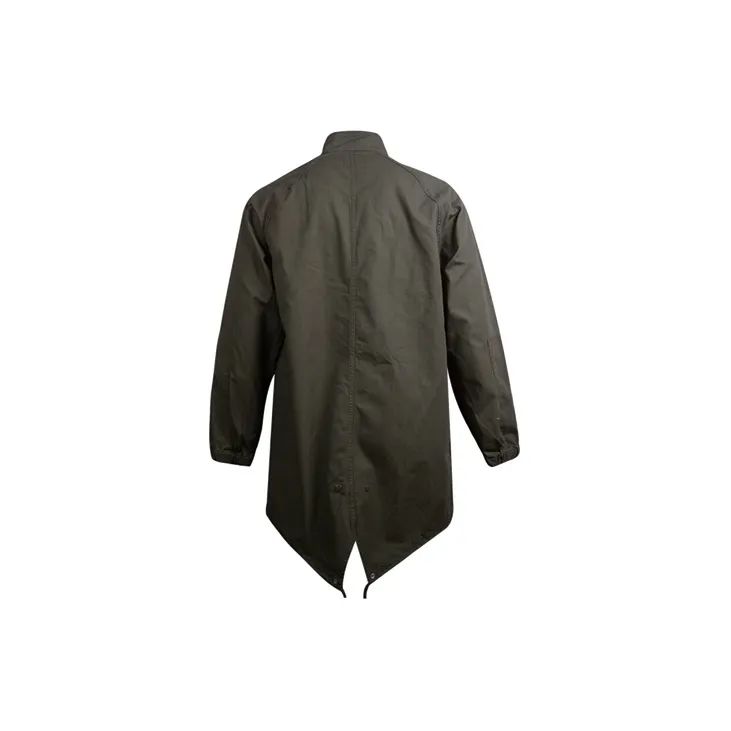 Converse Trench Coats Men Army Green-1