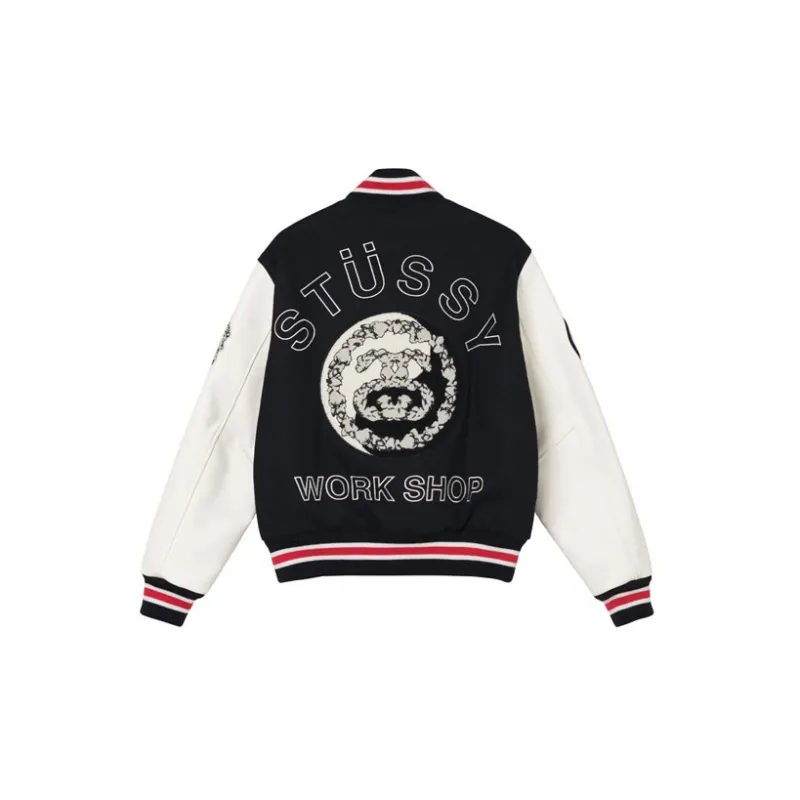 Stussy X Denim Tears X Our Legacy Ttl Varsity Jacket-1