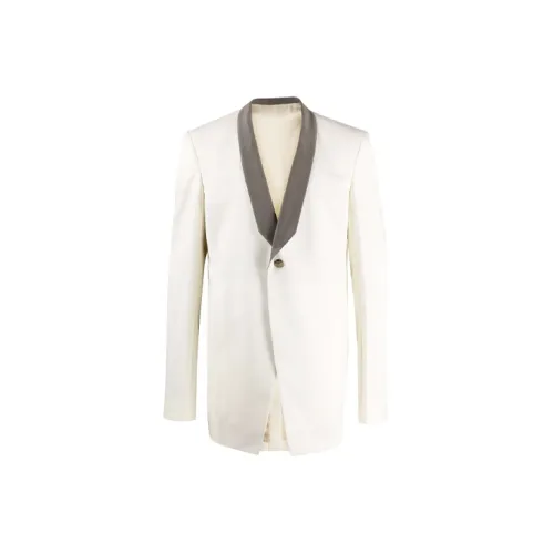 RICK OWENS Business Suits Men White