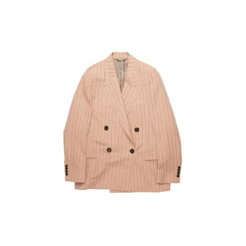 Acne Studios Business Suits Men Pink-Brown