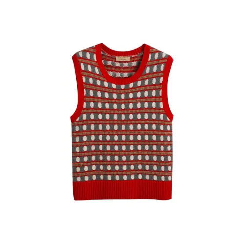 Burberry Vests Men Red