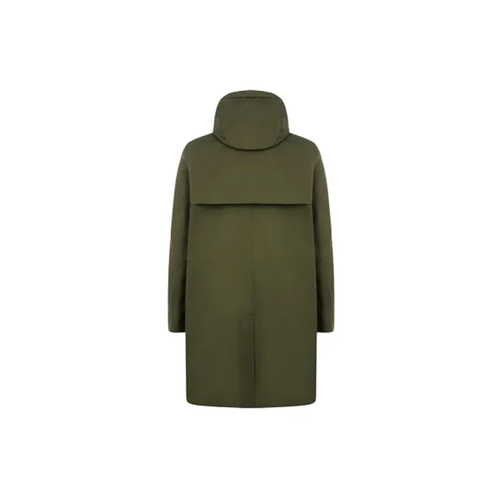 Burberry Trench Coats Men Army Green-1