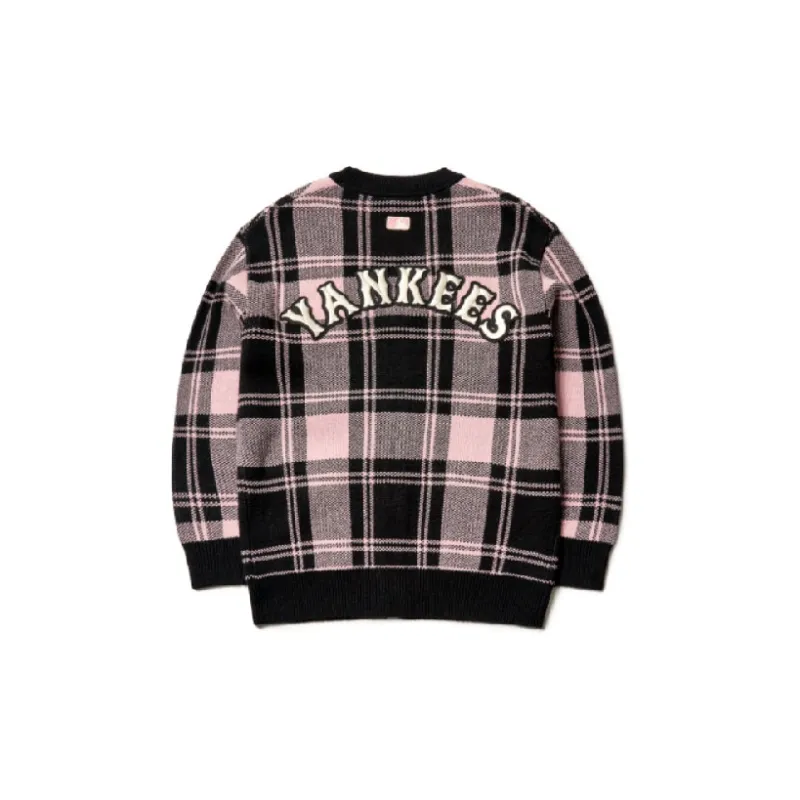 MLB New York Yankees Sweaters Unisex Pink-1